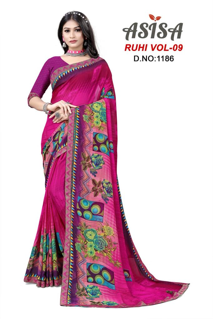1186 Ruhi Vol 9 Asisa Sarees