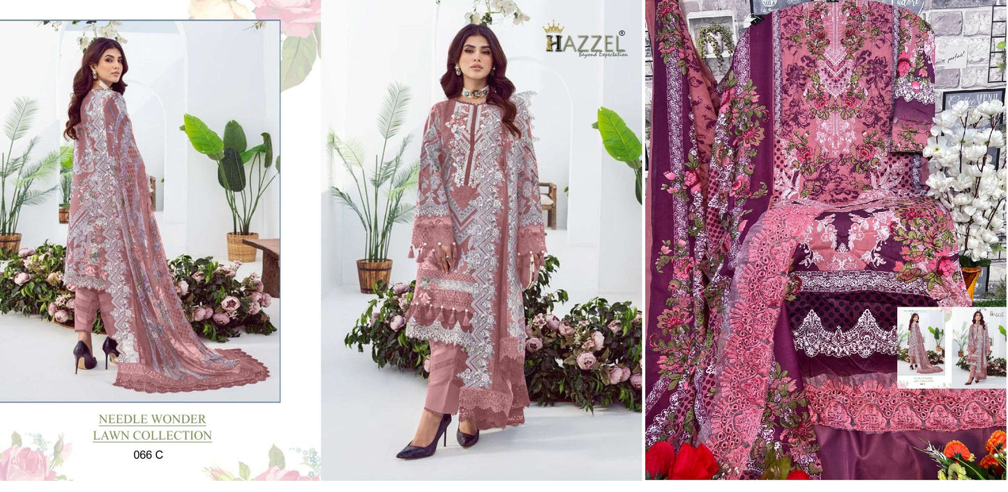 66C Hazzel Pakistani Salwar Suits