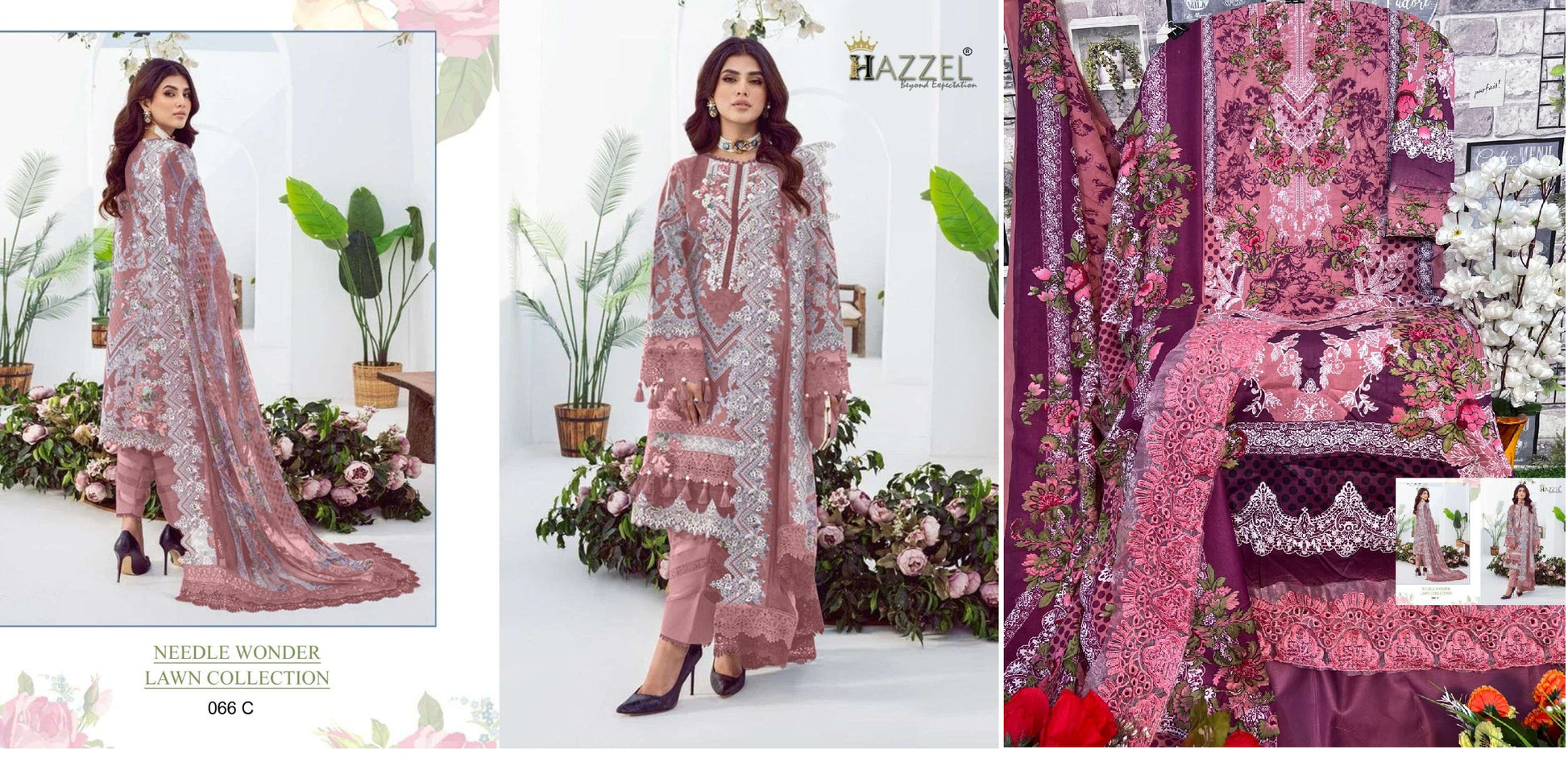 66C Hazzel Pakistani Salwar Suits