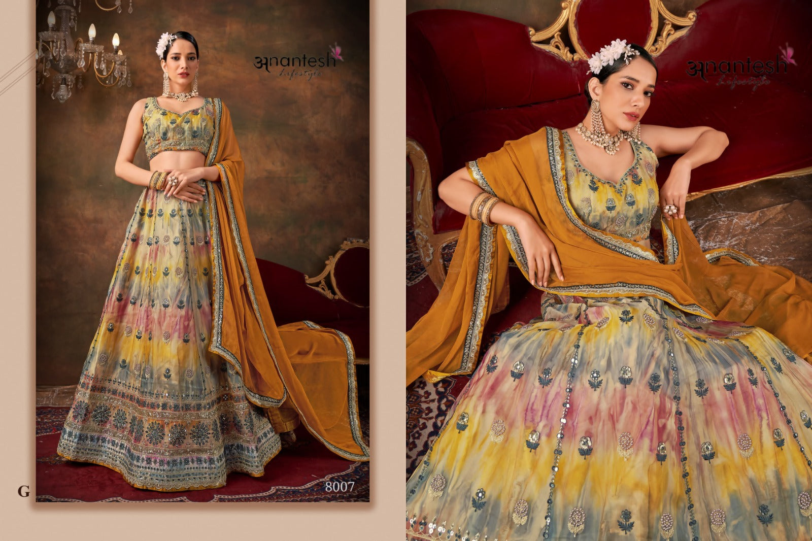 8007 Queen Vol 1 Anantesh Lehenga Choli