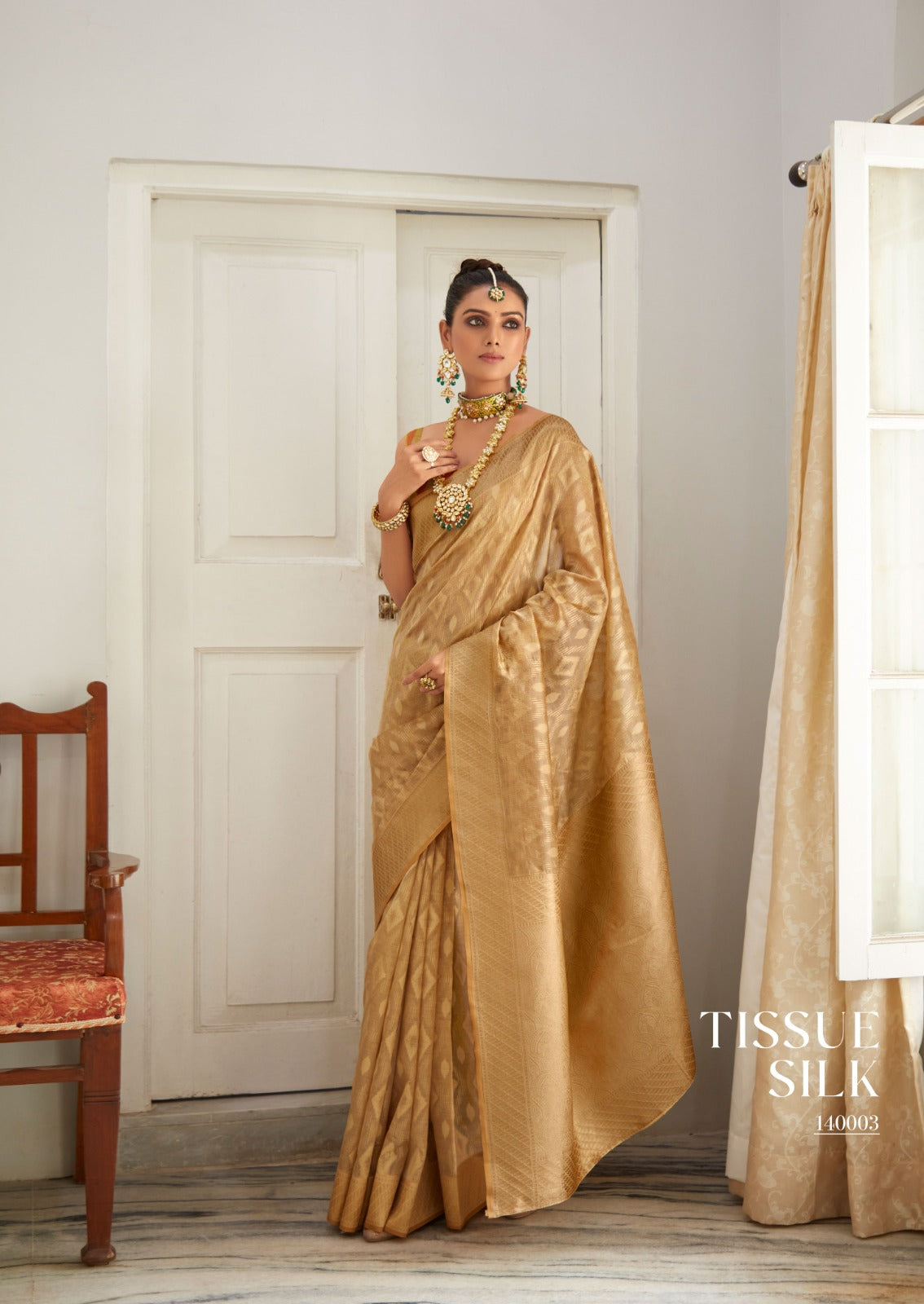 140003 Kruti Rajpath Sarees