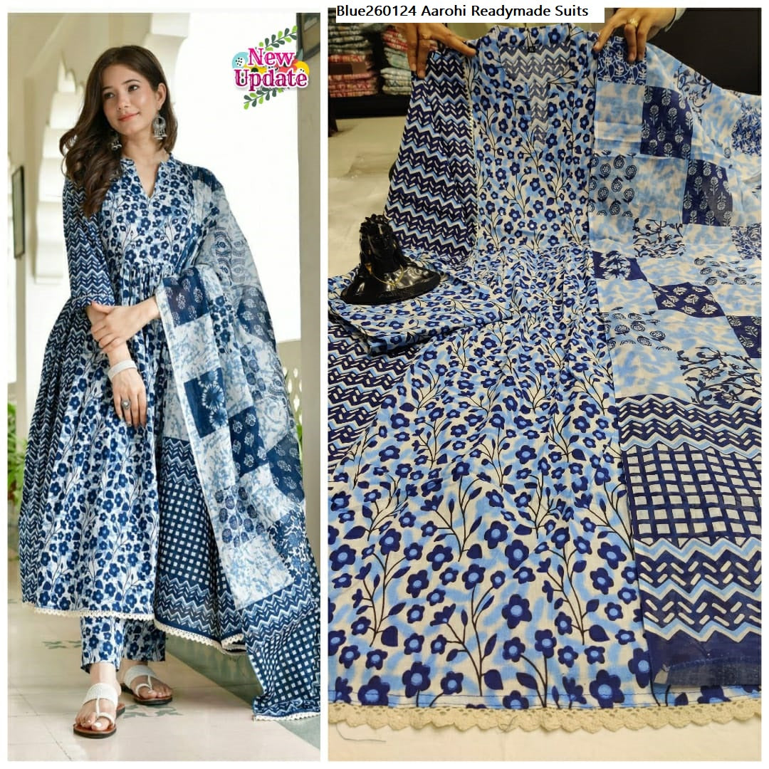 Blue260124 Aarohi Readymade Suits