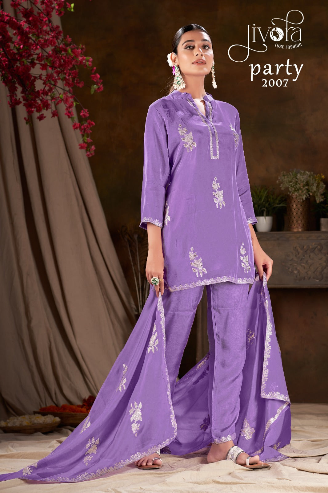 2007 Party Jivora Readymade Suits