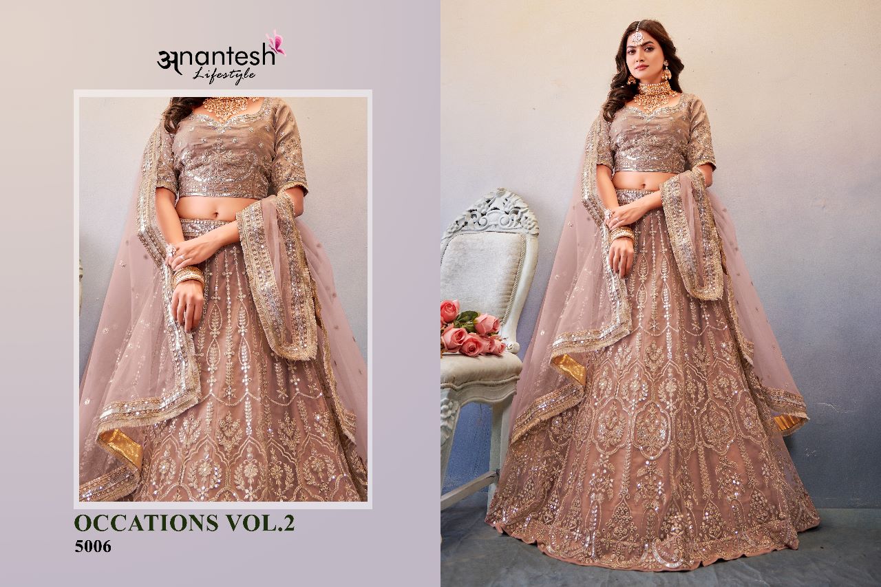 5006 Occations Vol 2 Anantesh Lehenga Choli