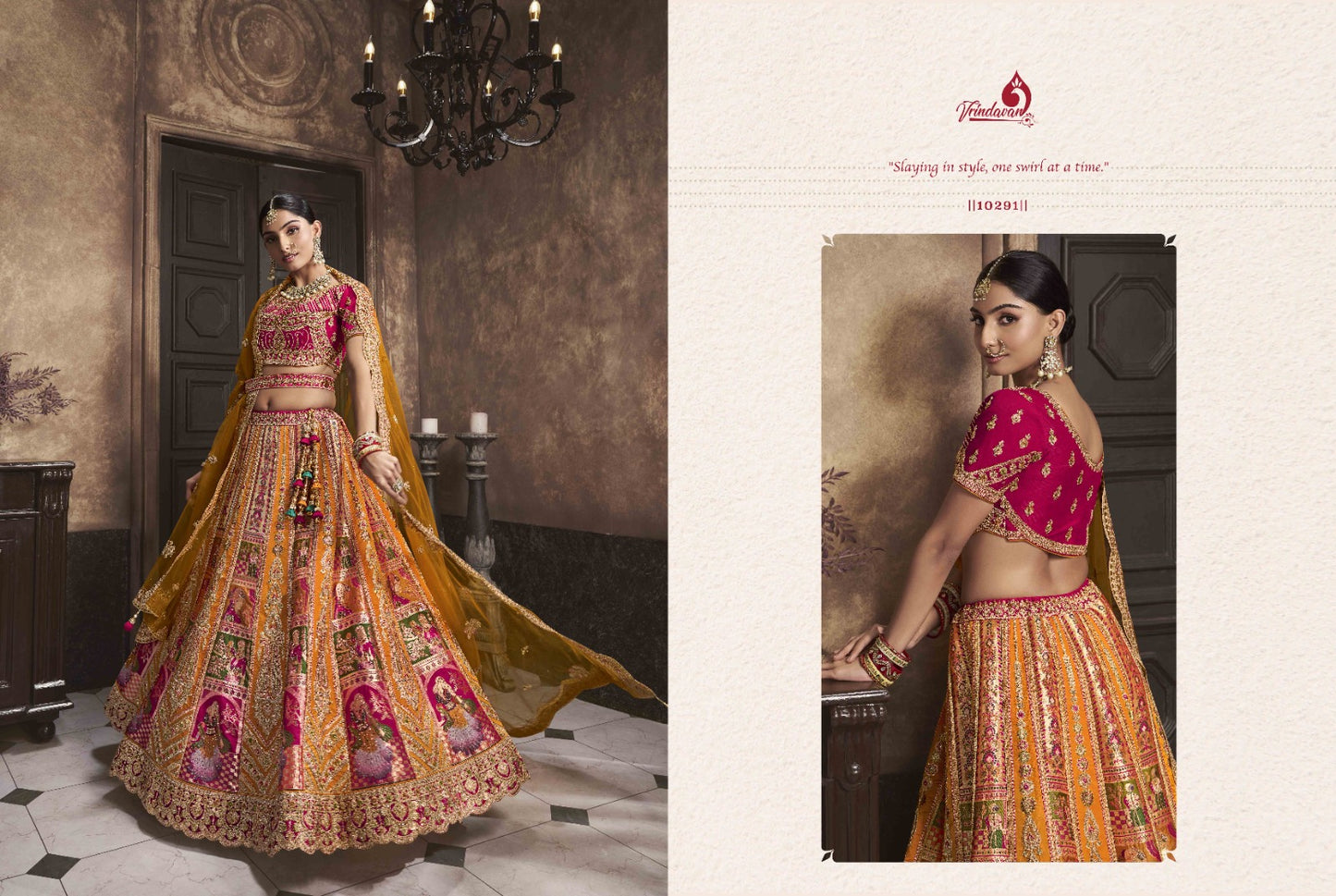 10291 Vrindavan Vol 49 Royal Lehenga Choli