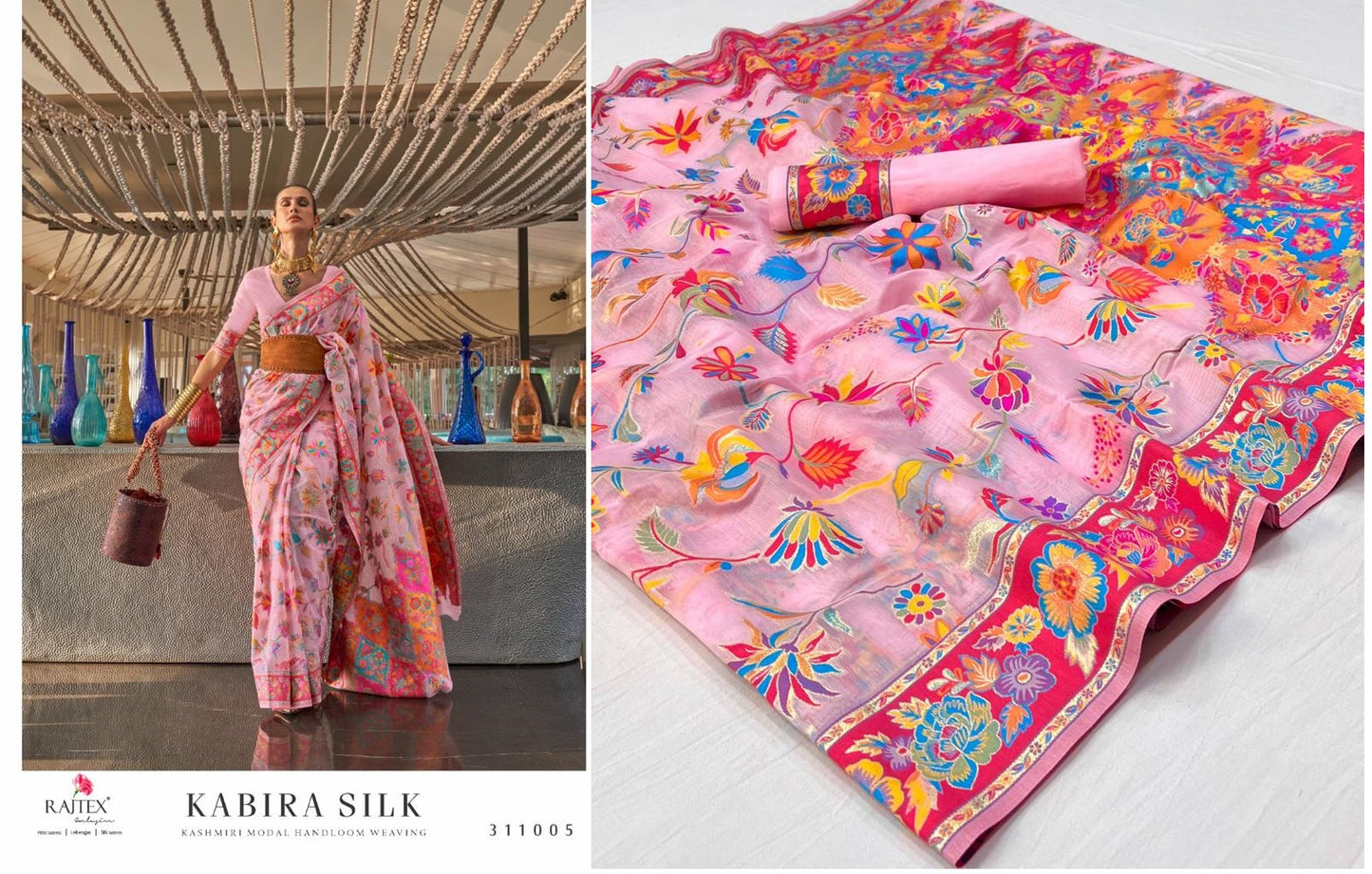 311005 Kabira Silk Rajtex Sarees