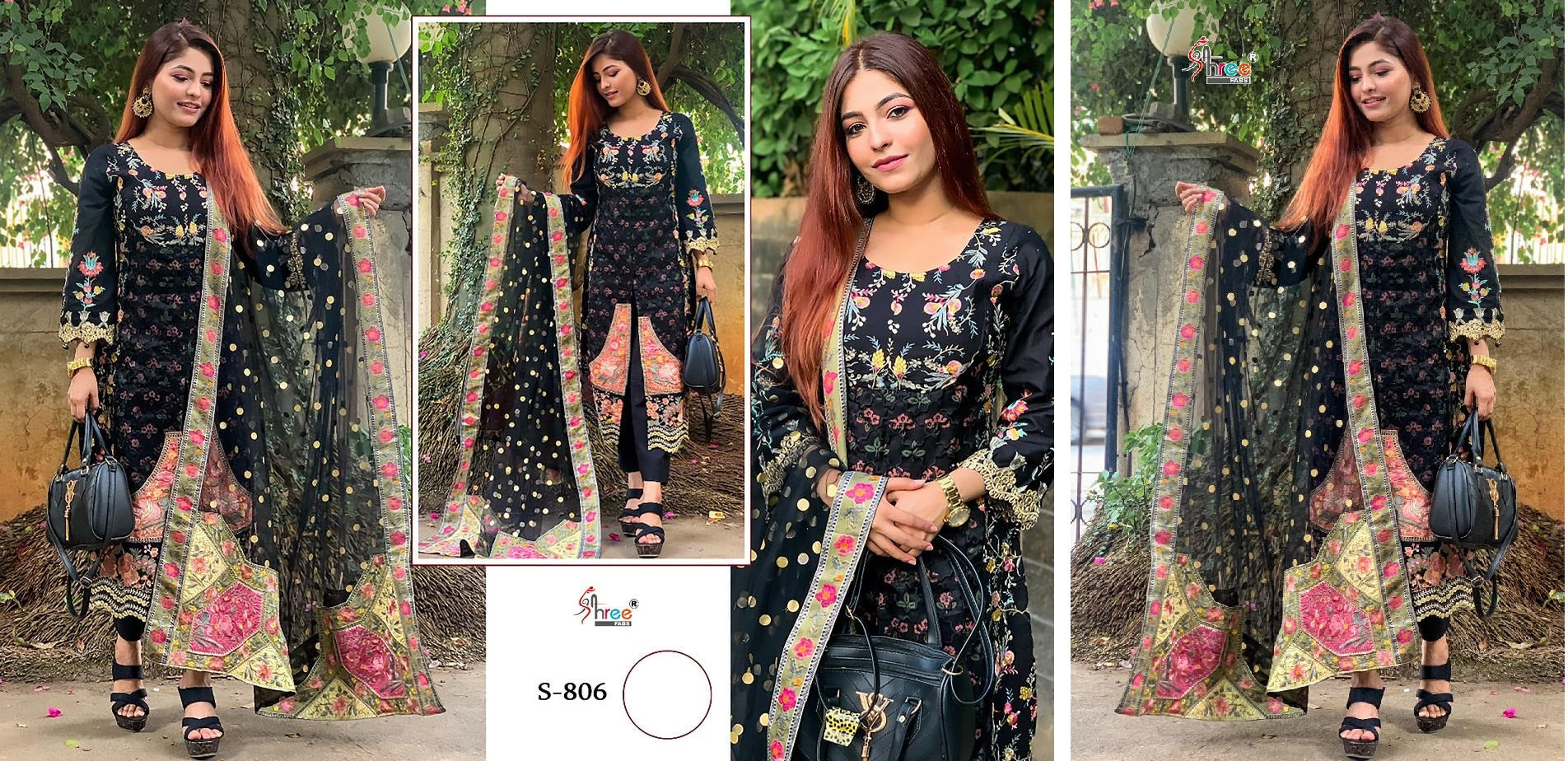 S-806 Shree Fabs Pakistani Salwar Suits
