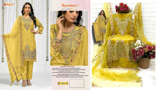 C-1696A Fepic Pakistani Salwar Suits