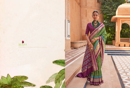 598 Shubharambh Vol 3 Rewaa Silk Sarees