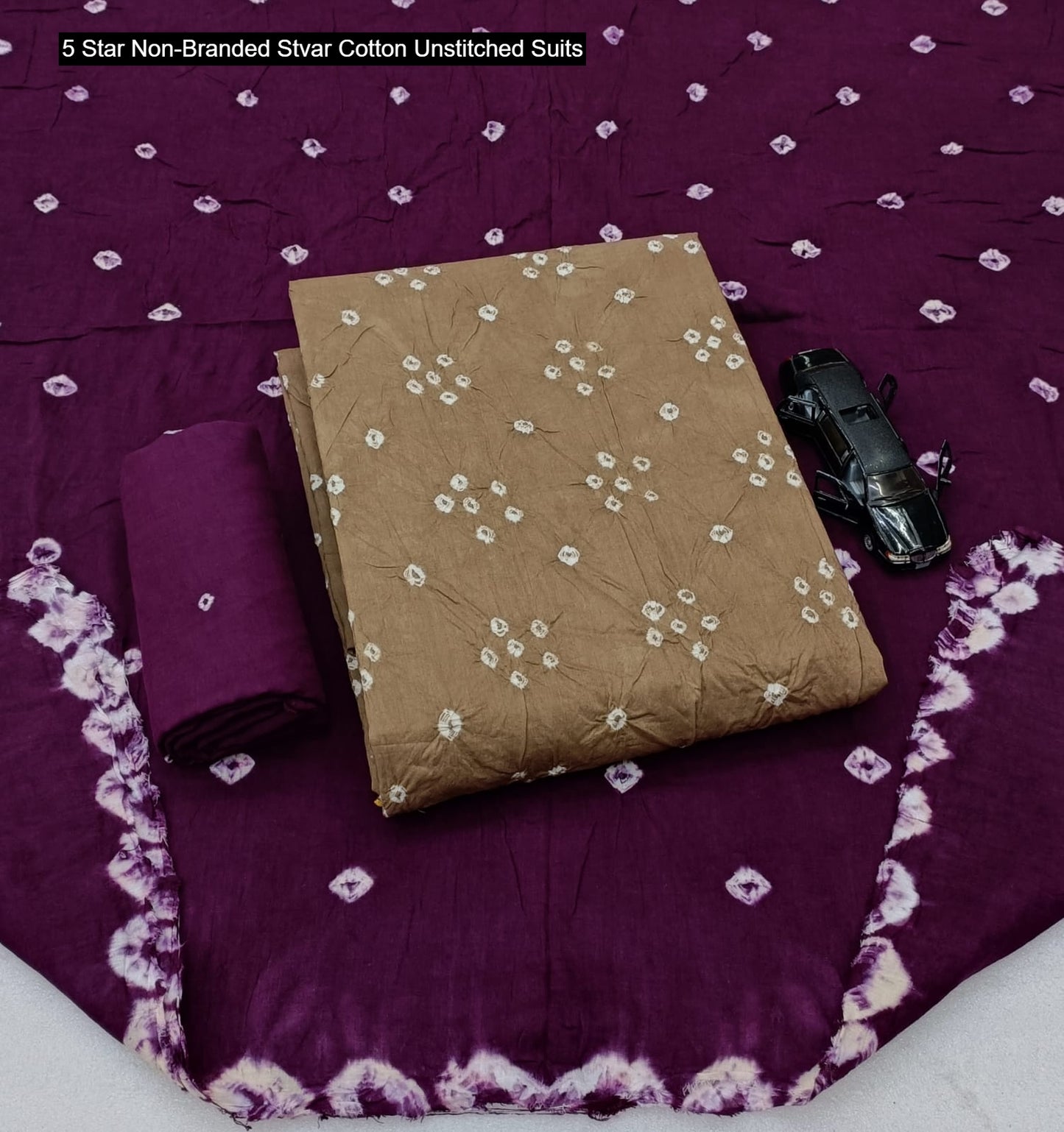 5 Star Non-Branded Stvar Cotton Unstitched Suits