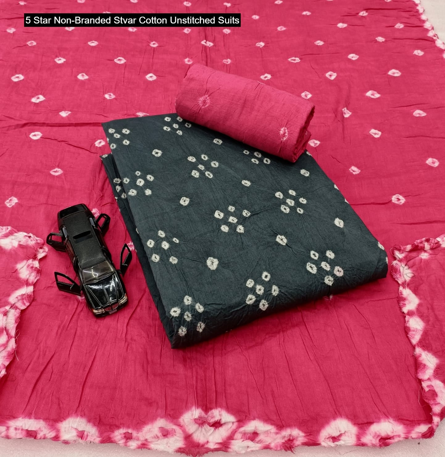 5 Star Non-Branded Stvar Cotton Unstitched Suits