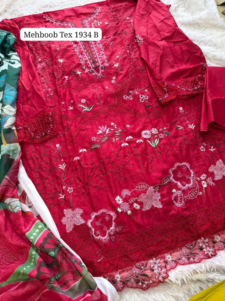 1934-B Mehboob Tex Pakistani Salwar Suit