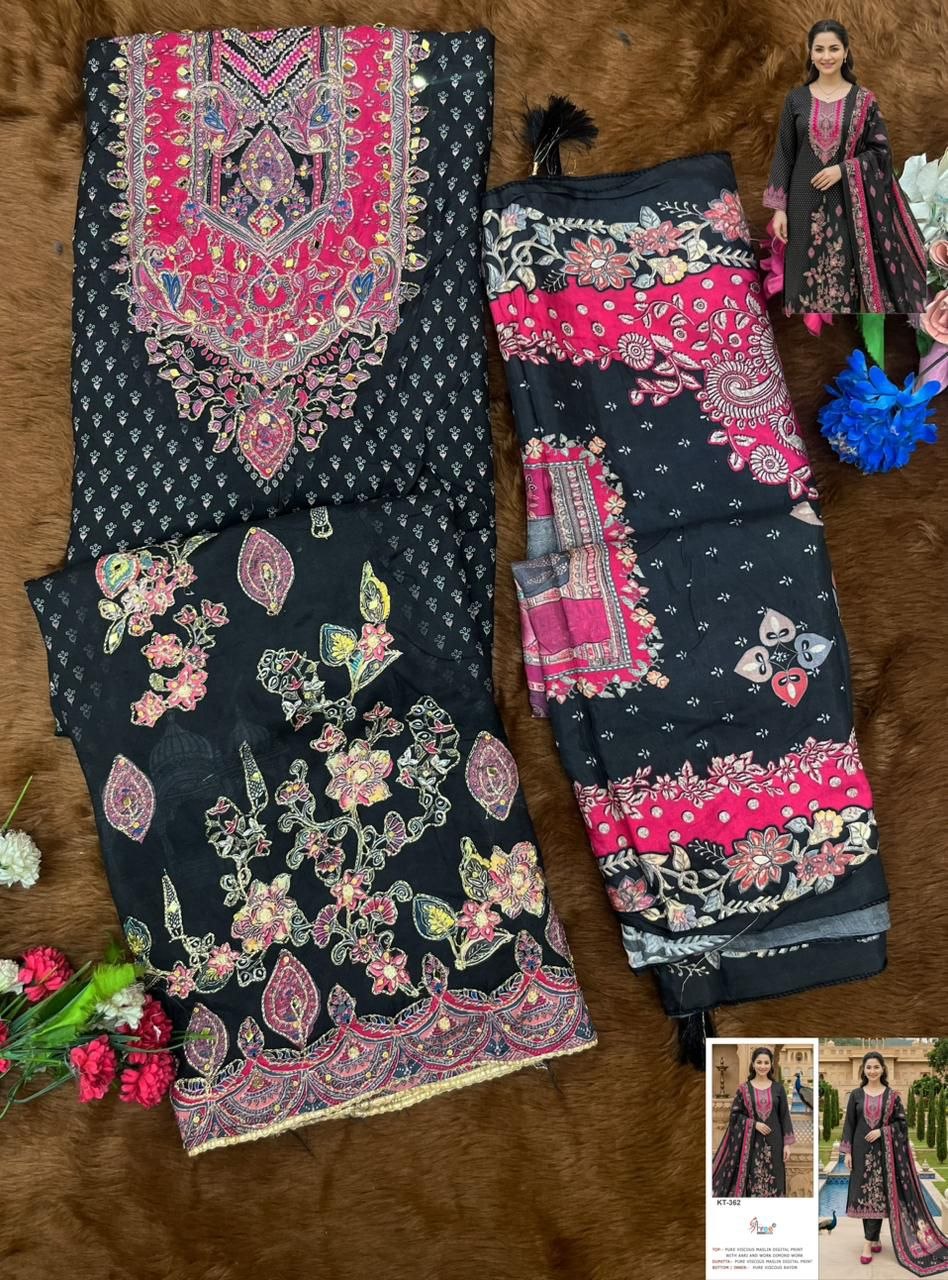 KT-362 Shree fabs Pakistani Salwar Suit