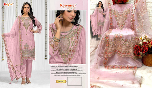 C-1696C Fepic Pakistani Salwar Suits