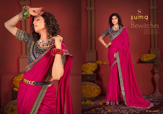 6002 Avikya Suma Designer Vichitra Sarees