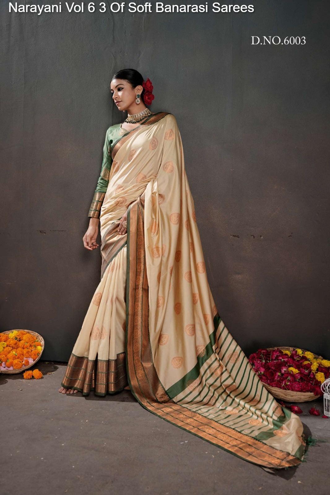 6003 Narayani Vol 6 3 Of Soft Banarasi Sarees