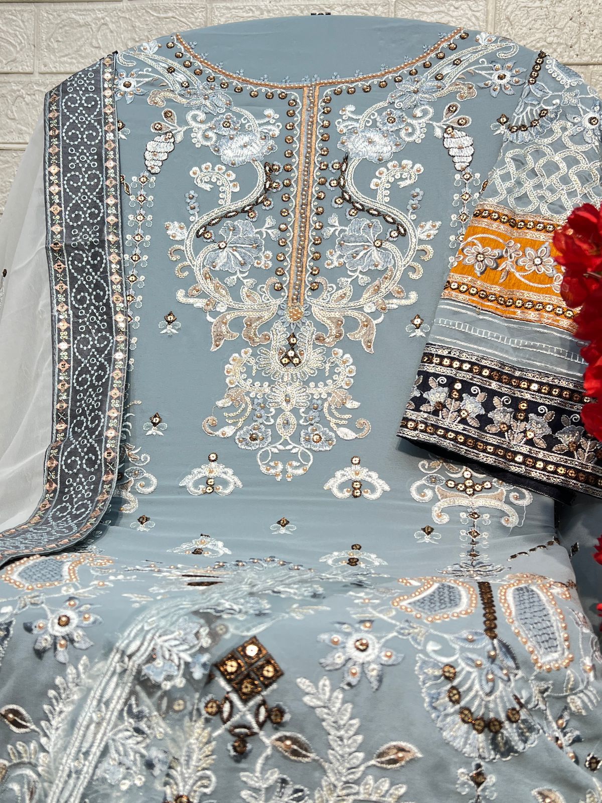 6006 Agha Noor Vol 2 Alk Embroidered Pakistani Salwar Suits