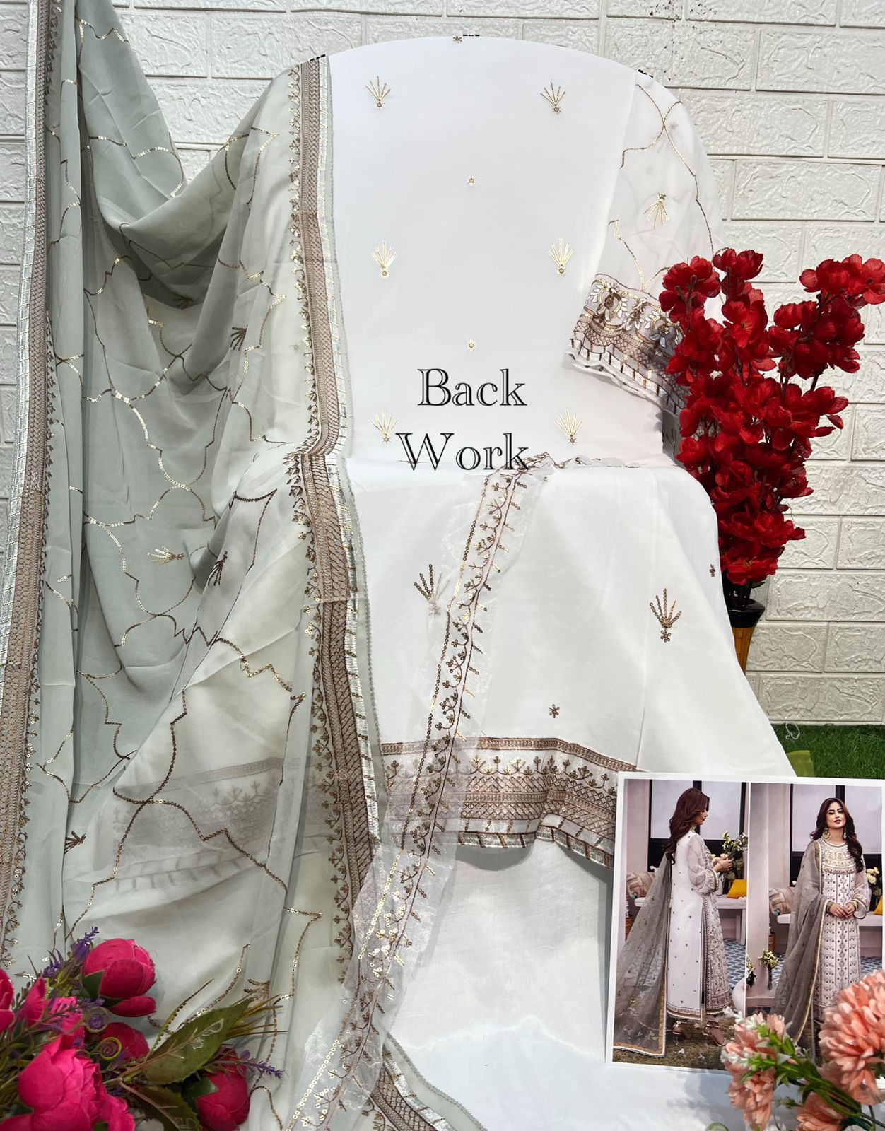 6008 Agha Noor Vol 2 Alk Embroidered Pakistani Salwar Suits