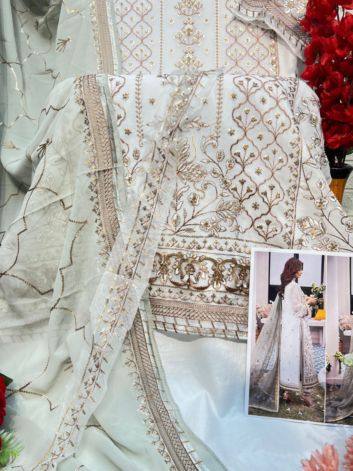 6008 Agha Noor Vol 2 Alk Embroidered Pakistani Salwar Suits