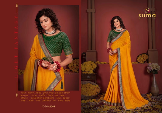 6008 Avikya Suma Designer Vichitra Sarees
