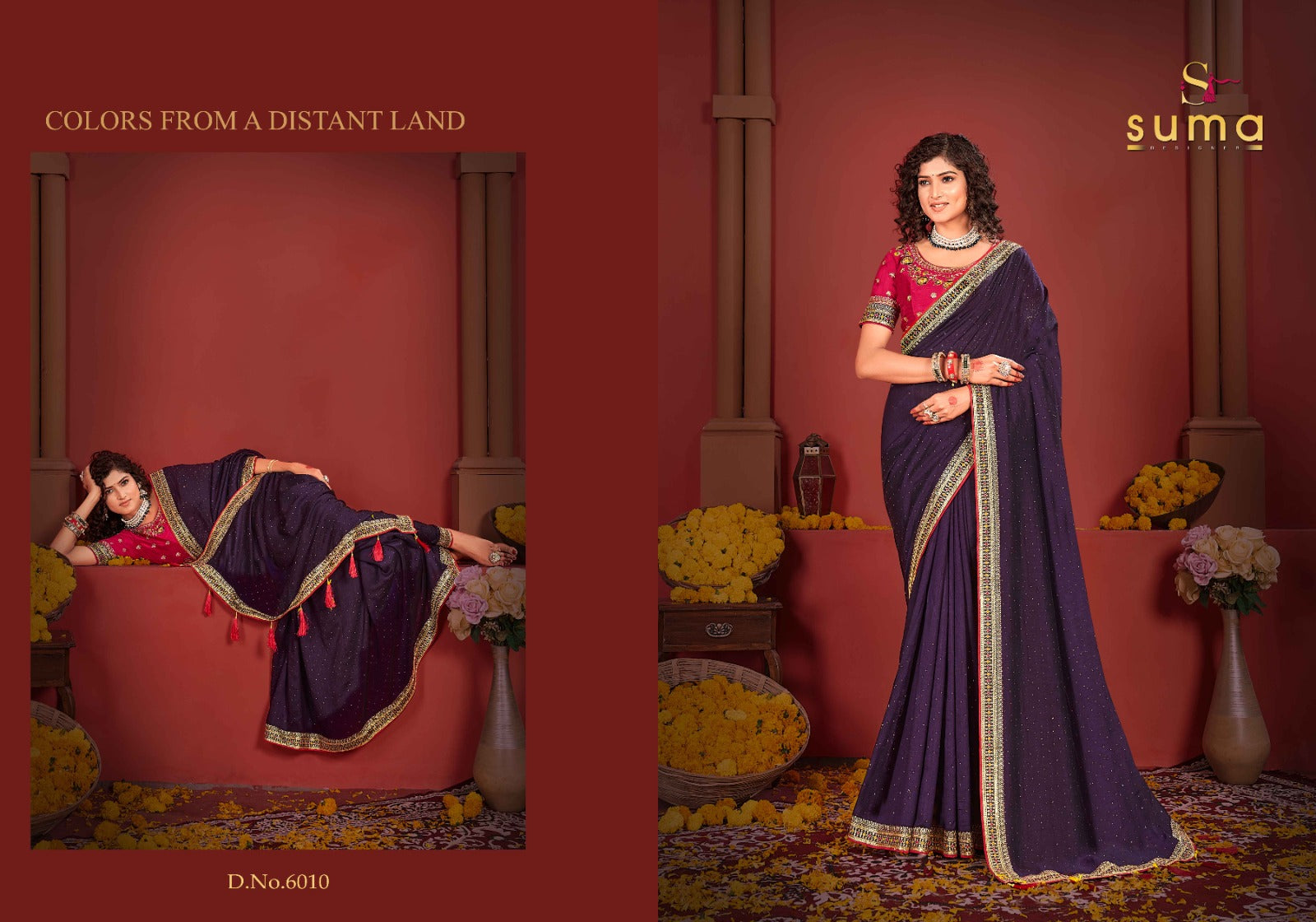 6010 Avikya Suma Designer Vichitra Sarees