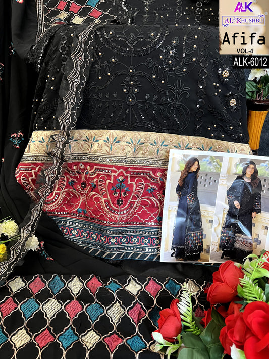 6012 Afifa Vol 4 Alk Pakistani Salwar Suits
