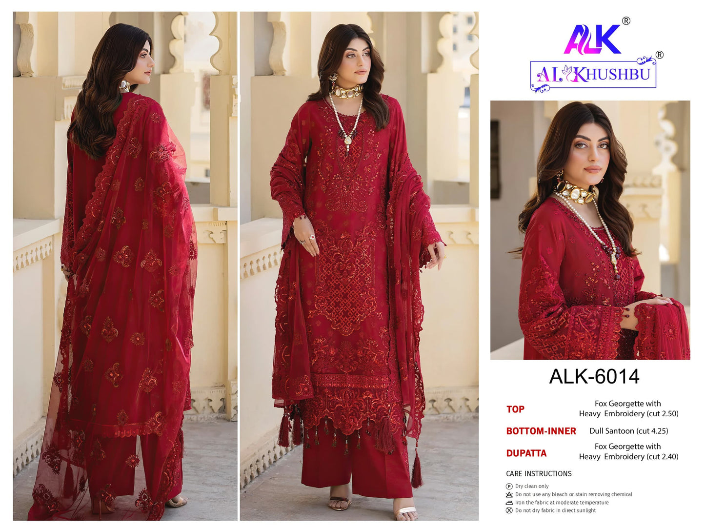 6014 Afifa Vol 4 Alk Pakistani Salwar Suits