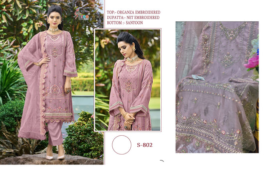 S-802 Shree Fabs Pakistani Salwar Suits