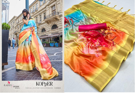 334004 Kopper Rajtex Sarees