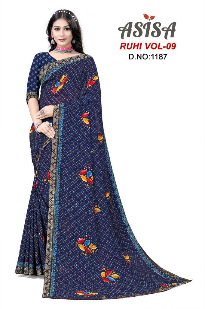 1187 Ruhi Vol 9 Asisa Sarees