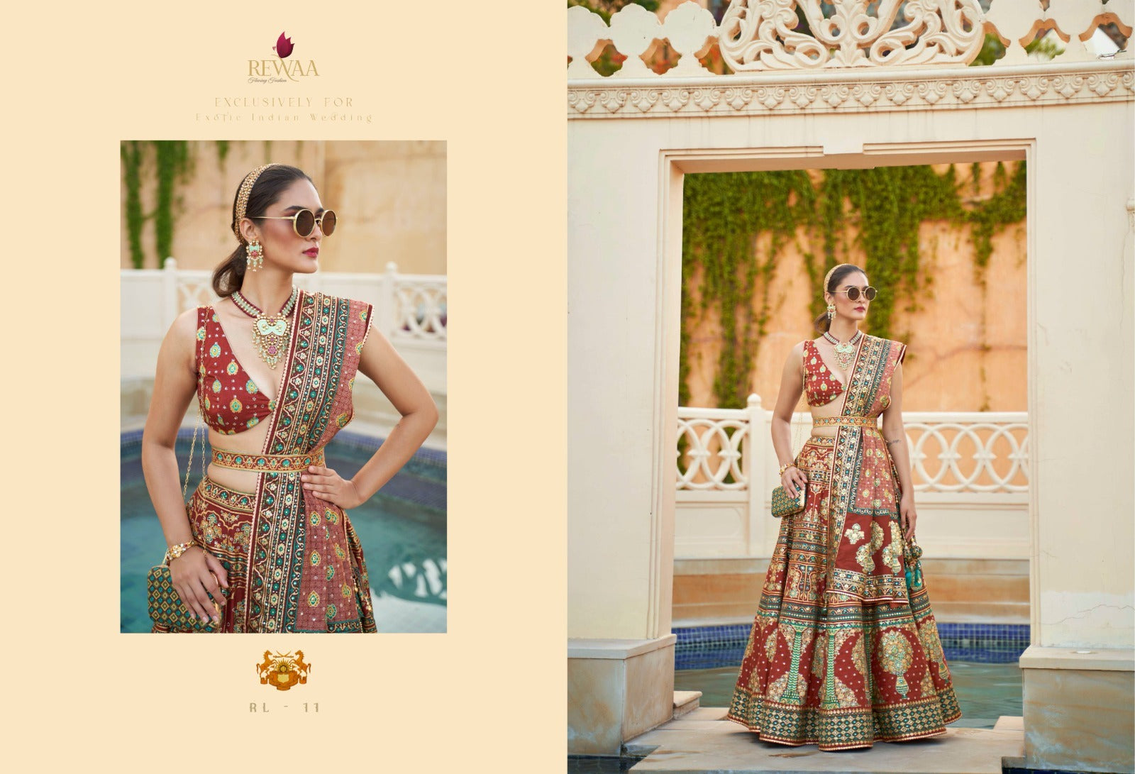 11 Hastkatha Rewaa Readymade Lehenga Choli