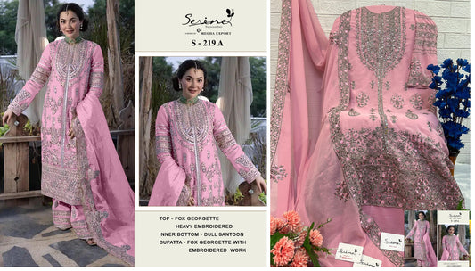 219A Serine Pakistani Salwar Suits
