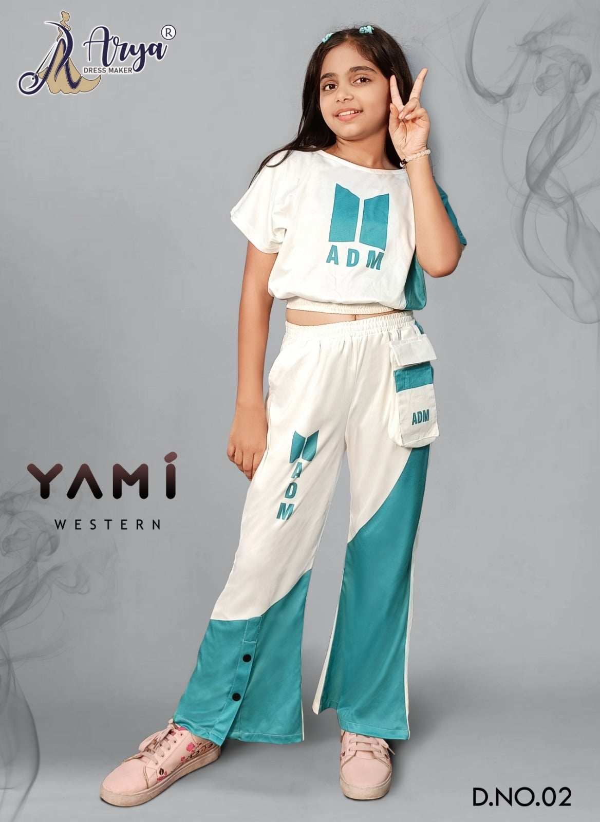 02 Yami Adm Girls Western Dress