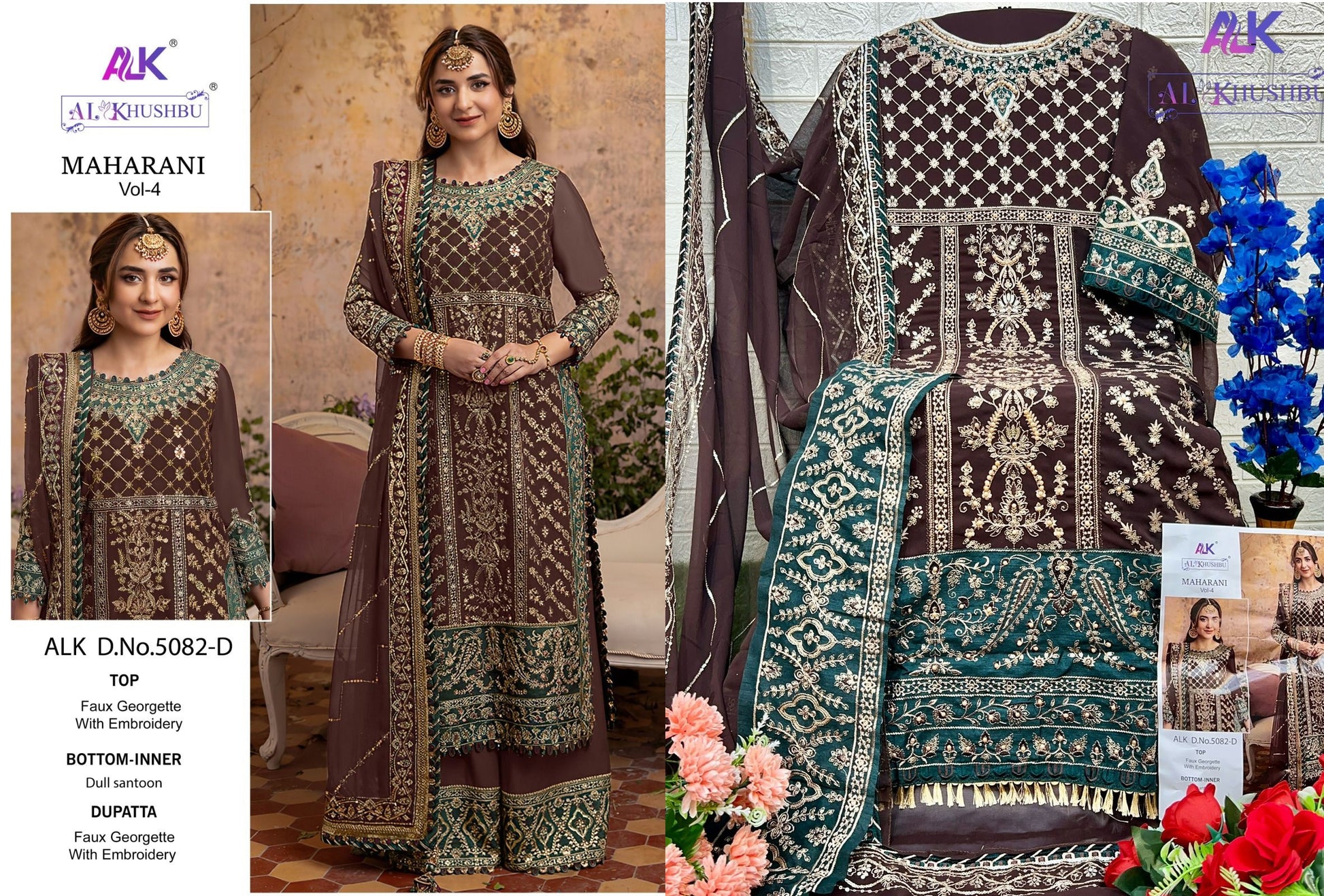 5082D Alk Pakistani Salwar Suits