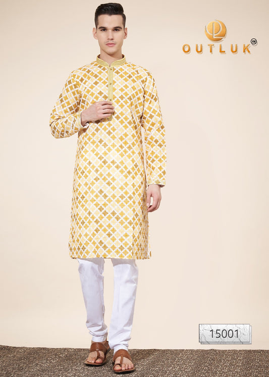 15001 Wedding Collection Vol 15 Outluk Mens Kurta Pyjama