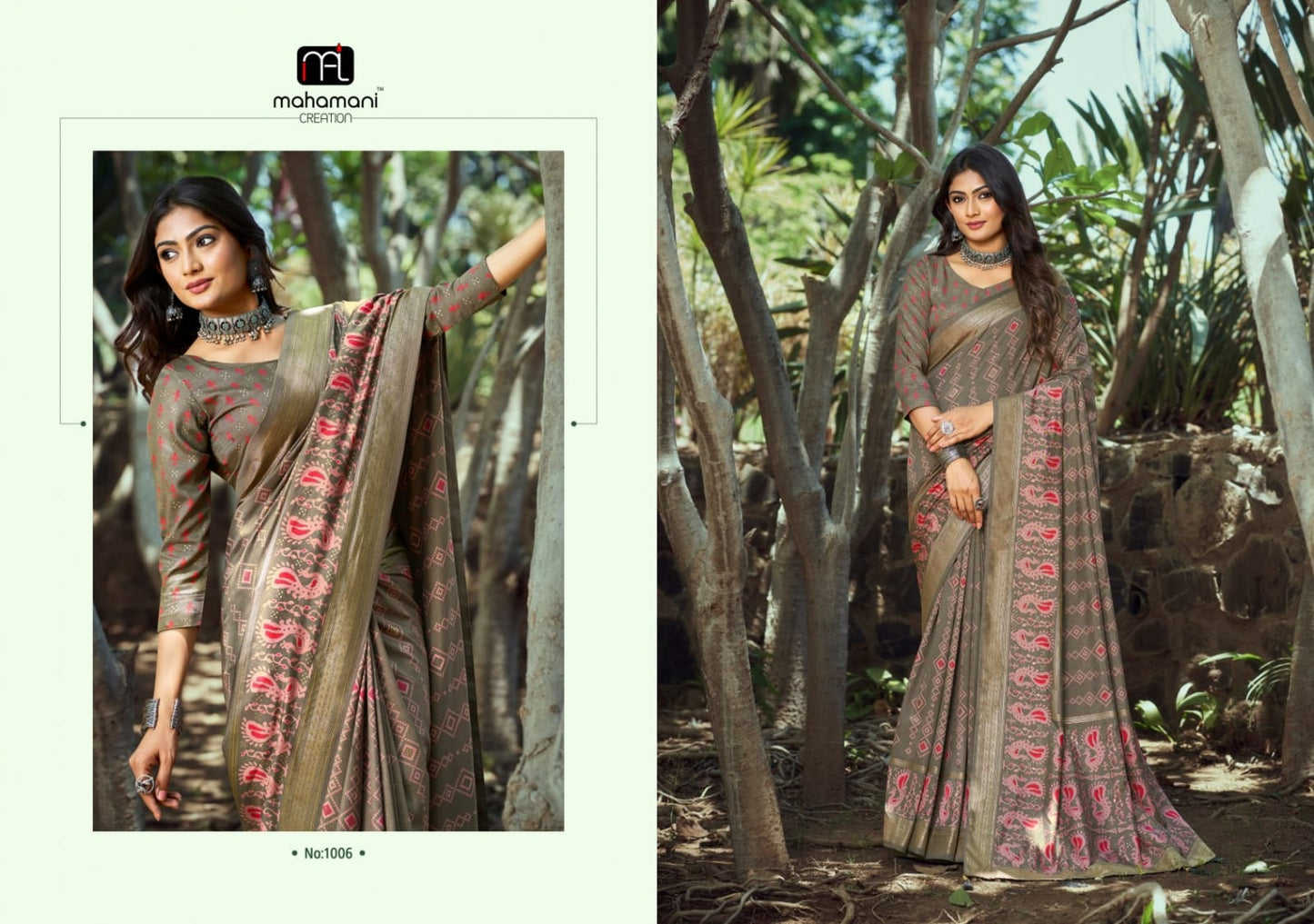 1006 Devika Mahamani Creation Sarees