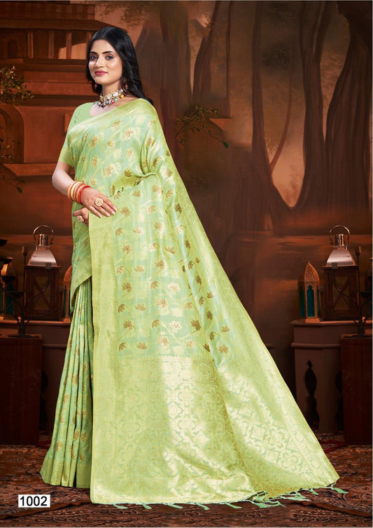 1002 Anubhuti Silk Vol 2 Bunawat Sarees