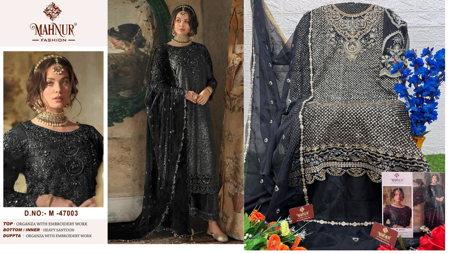 47003 Vol 47 Mahnur Pakistani Salwar Suits