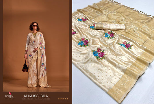 360006 Khalissi Silk Rajtex Sarees