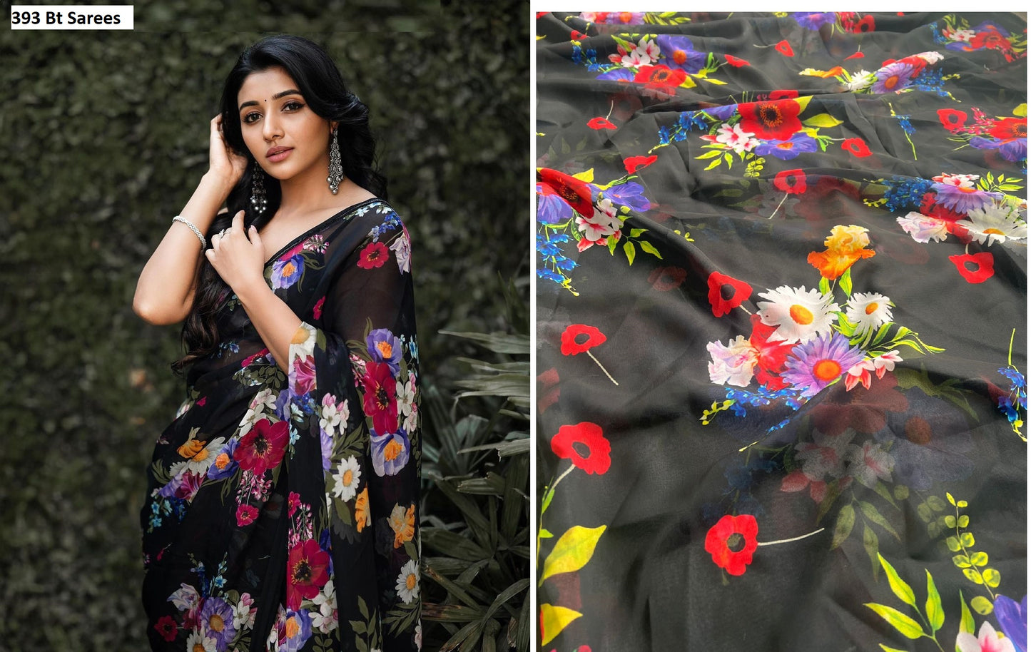 393 Bt Sarees