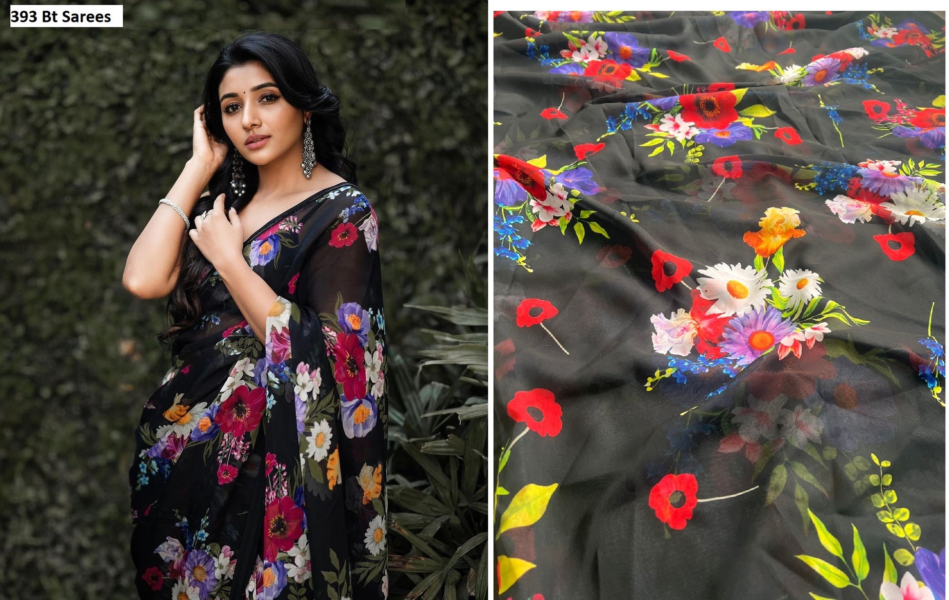 393 Bt Sarees