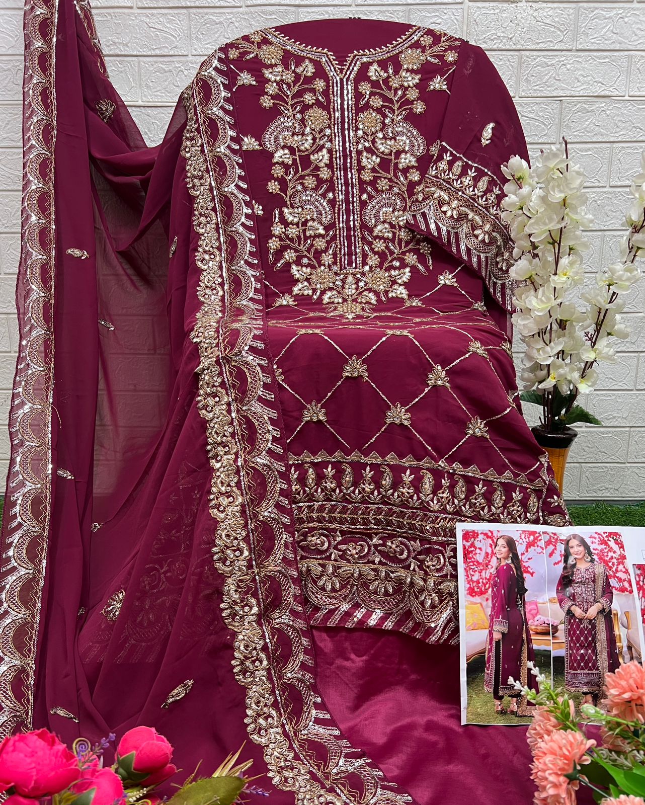 6026 Zahra Rubab Vol 2 Alk Embroidered Pakistani Salwar Suits