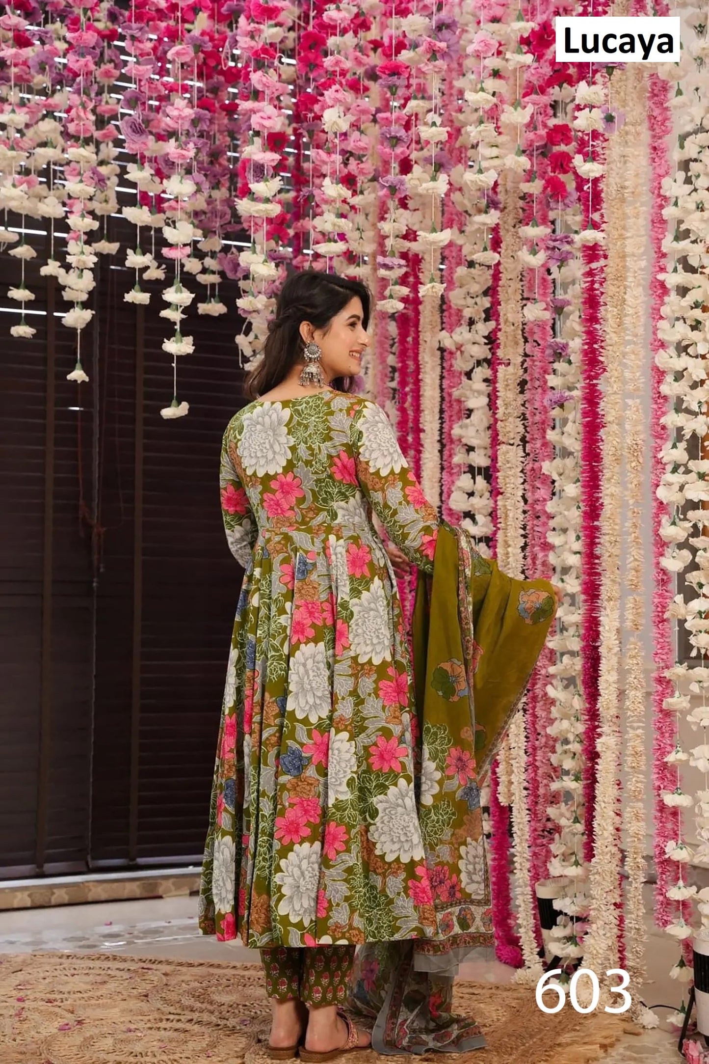 603 Clora Vol 6 Lucaya Anarkali Readymade Suits