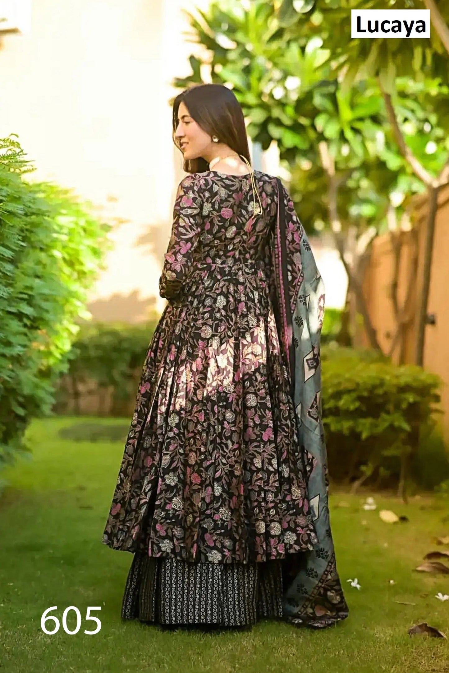 605 Clora Vol 6 Lucaya Anarkali Readymade Suits