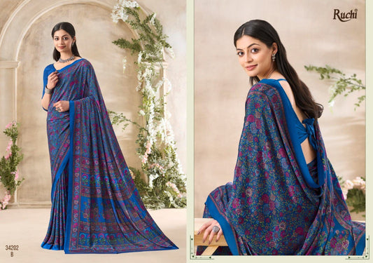 34202-B Vivanta Vol 35 Ruchi Silk Sarees