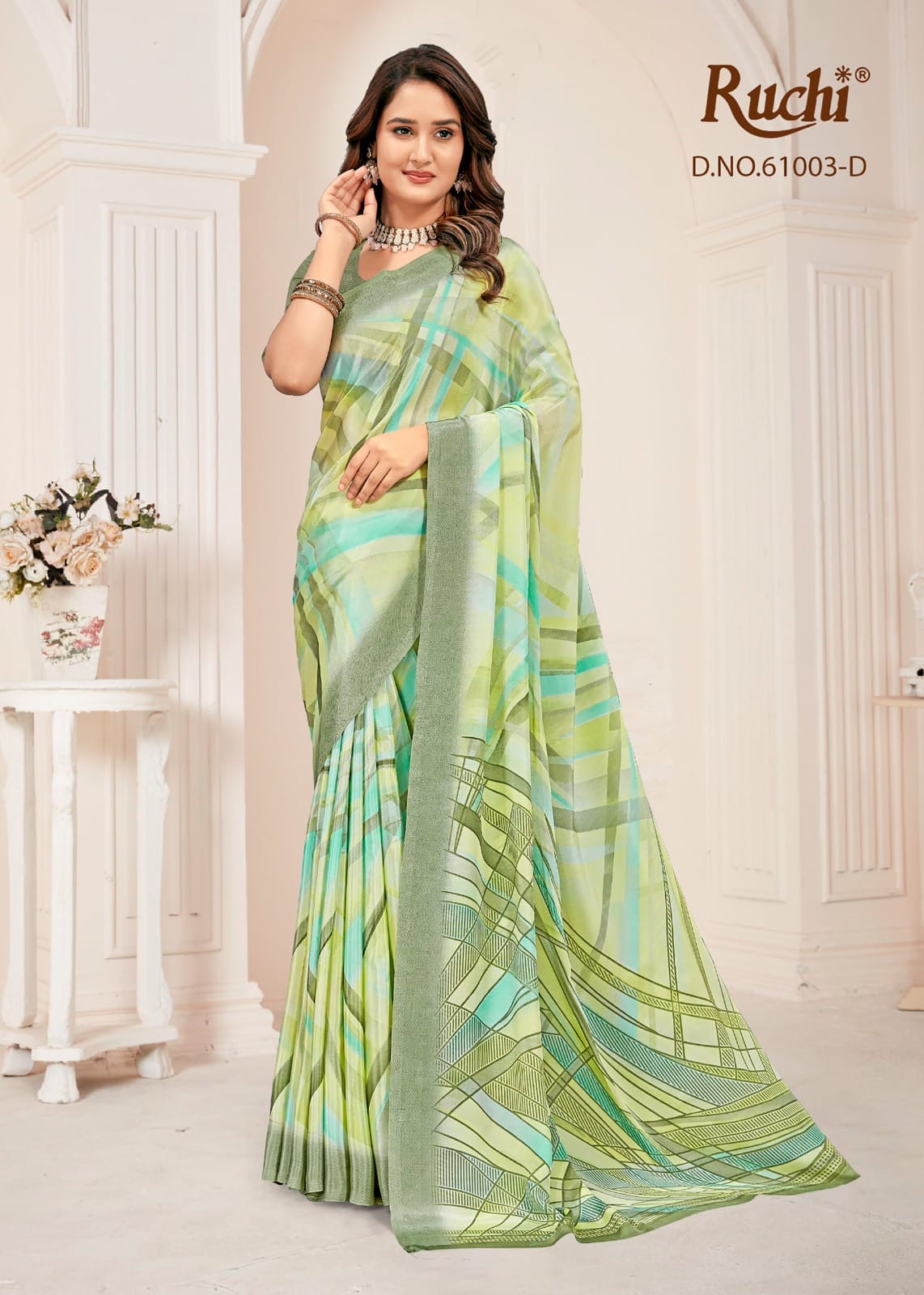 61003-D Vivanta Vol 49 Ruchi Silk Sarees