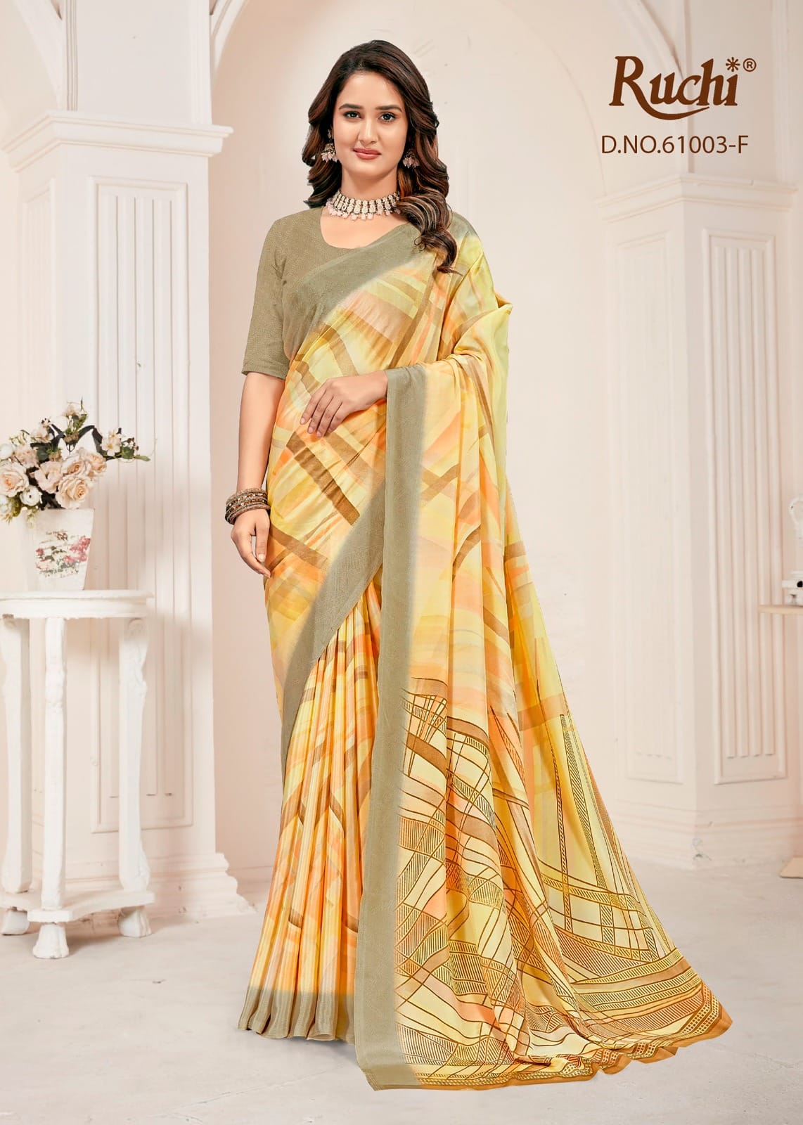 61003-F Vivanta Vol 49 Ruchi Silk Sarees