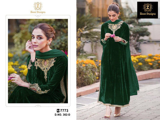362-D Ziaaz Designs Pakistani Salwar Suits