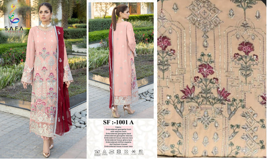 1001A Safa Creation Pakistani Salwar Suits