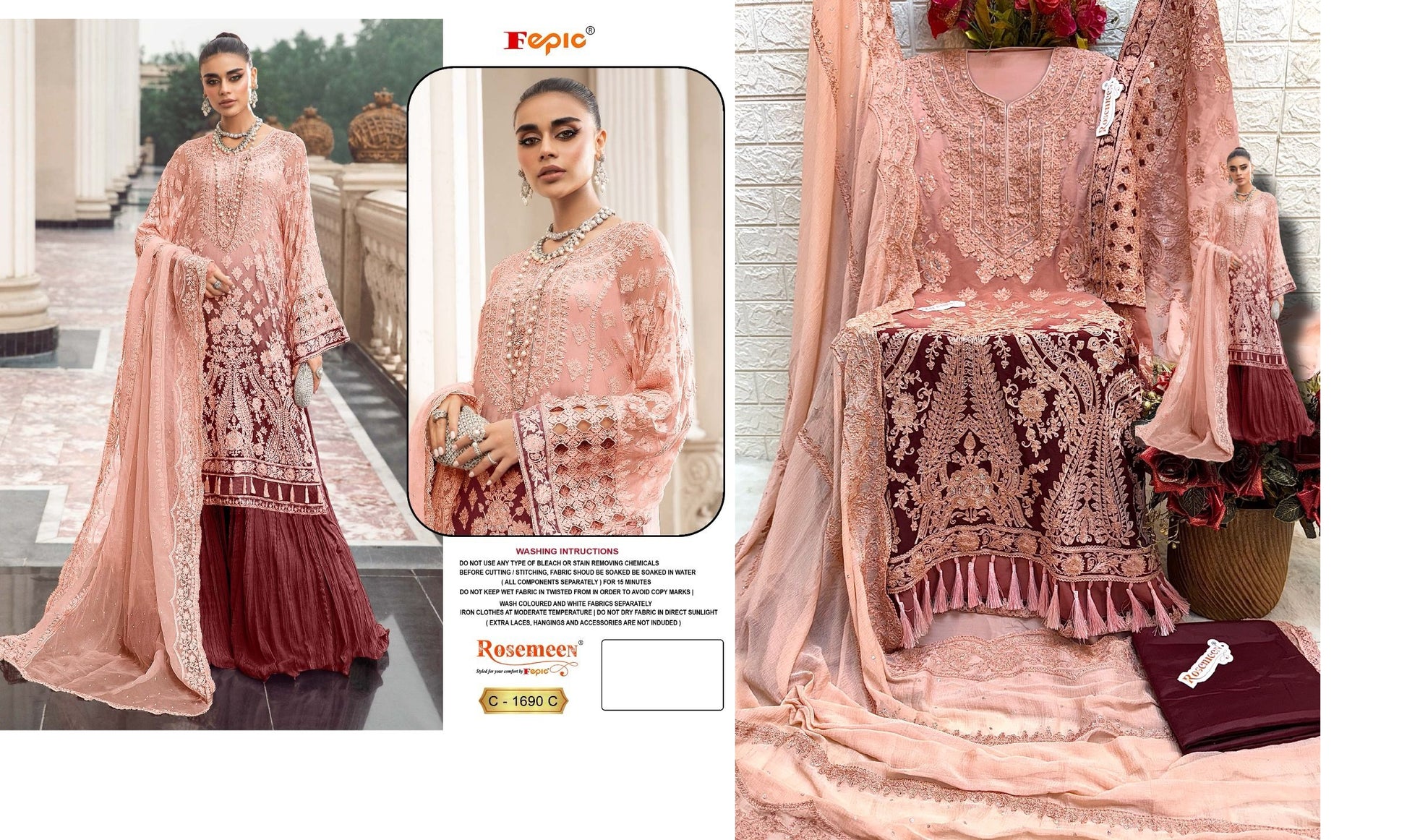 1690C Fepic Pakistani Salwar Suits